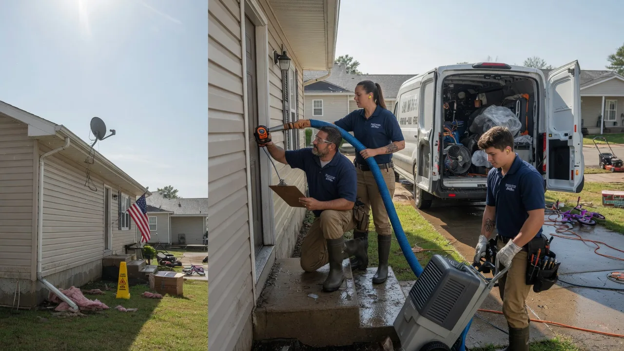 Ceiling Water Damage Restoration in Maple Hill, KS near me